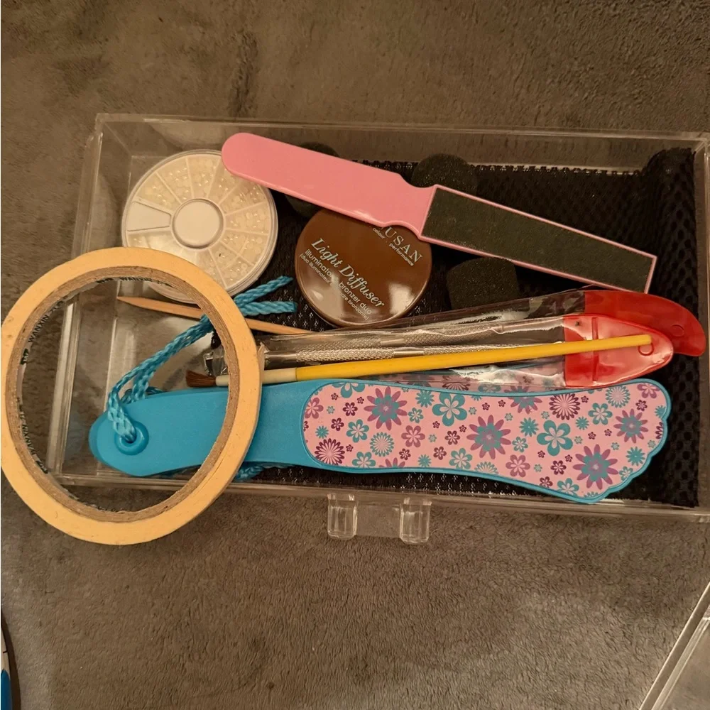Clear Acrylic Nail Polish Organizer